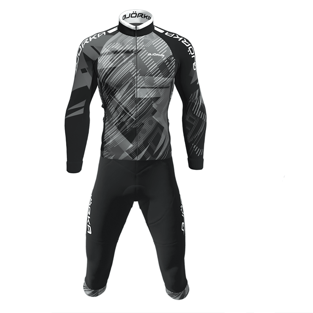 Cycling Bib Shorts - Mùa Xuân/Mùa Thu Bjorka Đi Xe