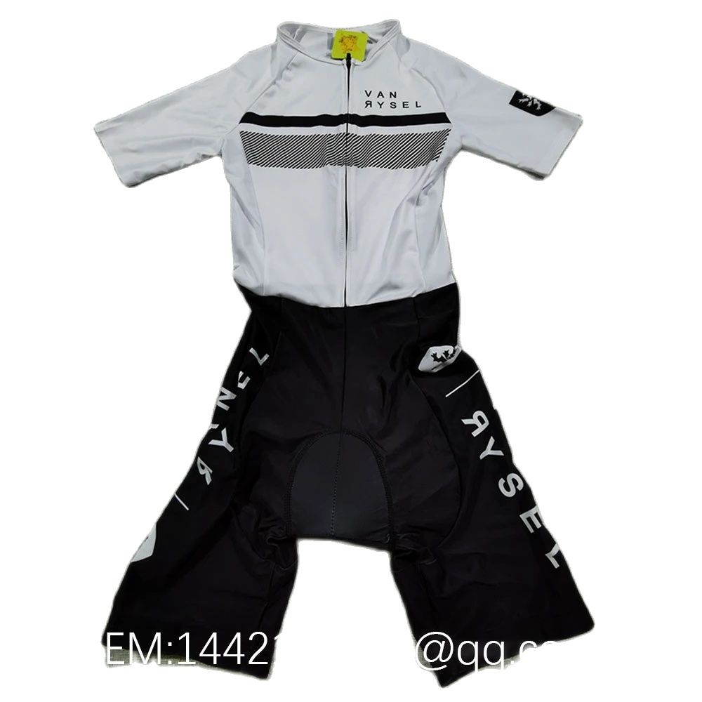 Vanrysel White/black One-piece - đánh giá và giá Cycling Gear Brands